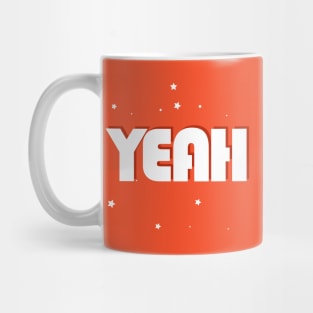 Yeah - modern typography Mug